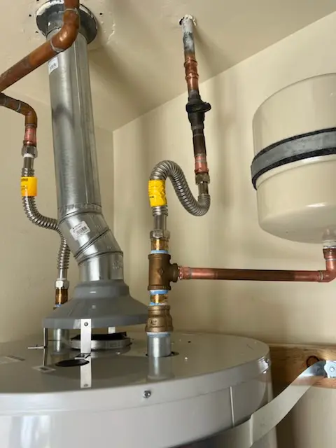 Water heater installation and plumbing repair in Central Westminster